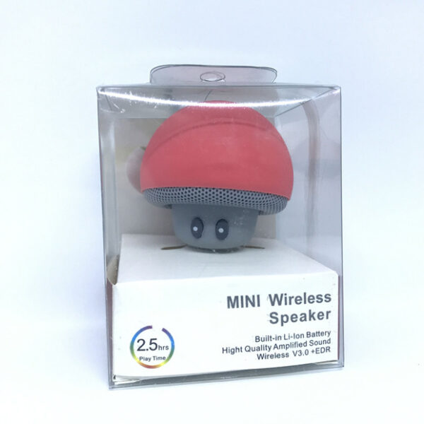 WPAIER Cartoon Mushroom Wireless Bluetooth speaker waterproof sucker mini bluetooth speaker audio outdoor portable Bracket.jpg 640x640