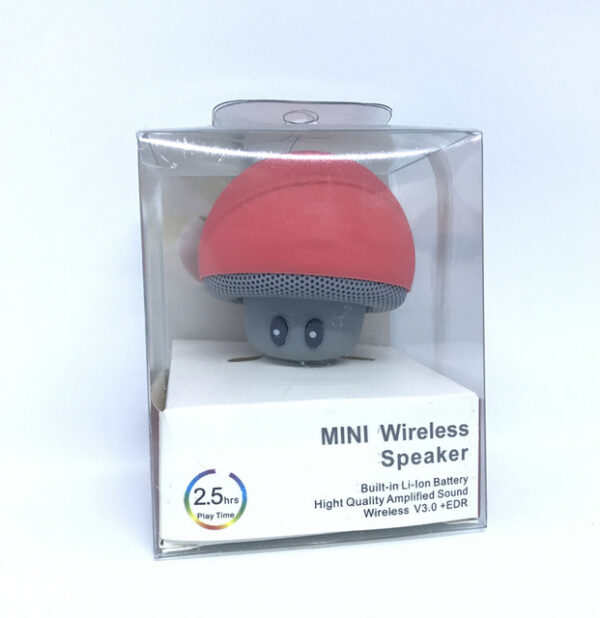 WPAIER Cartoon Mushroom Wireless Bluetooth speaker waterproof sucker mini bluetooth speaker audio outdoor portable