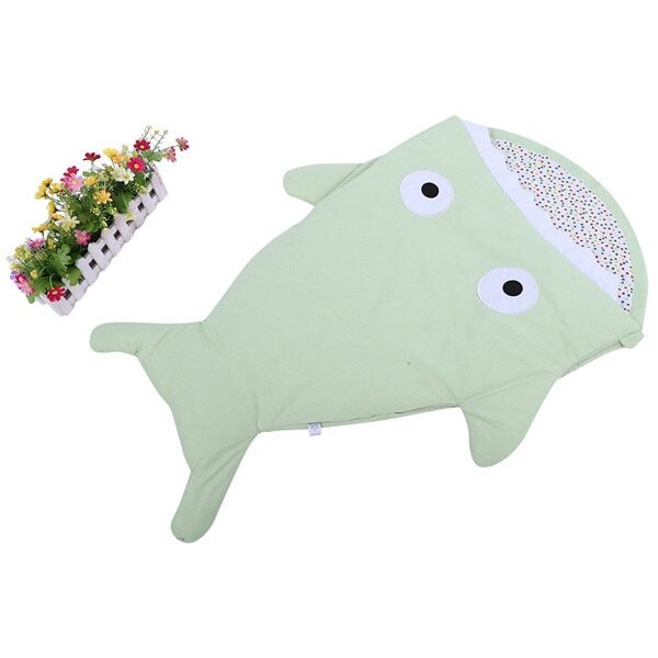 Mainit nga Baby Sleeping Bag Soft Cotton Baga nga Blanket Winter Sweet Cartoon Shark Baby Bag-ong Natawo nga Bata nga Bata 4.jpg 640x640 4