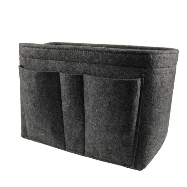 Womens Makeup Organizer Felt Cloth Insert Bag Multifunctional Women Cosmetic Bag กระเป๋าแต่งหน้าสำหรับสุภาพสตรี Travel 2.jpg 640x640 2