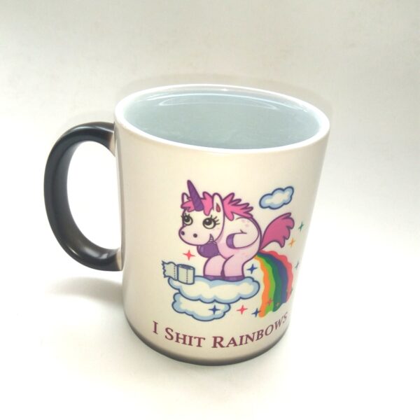 unicorn mugs rainbow mug novelty coffee tea heat sensitive mug changing color magic mug best gift 4