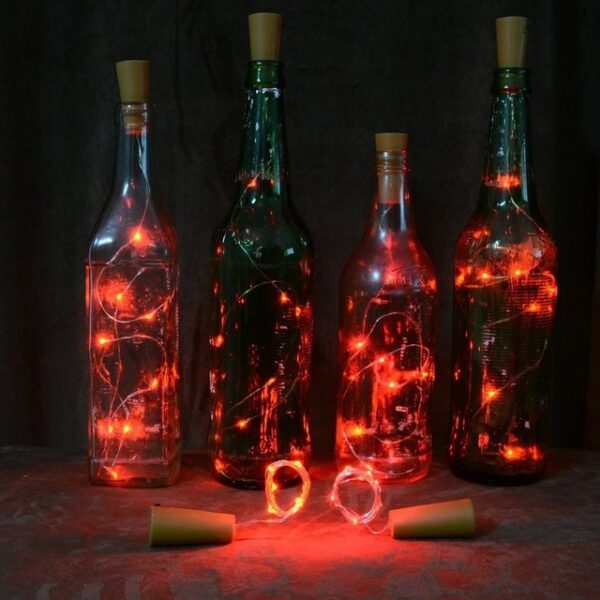1 PC 15 20 LED Wine Bottle Stopper Cork String Light DIY Fairy Copper Wire Outdoor 3.jpg 640x640 3