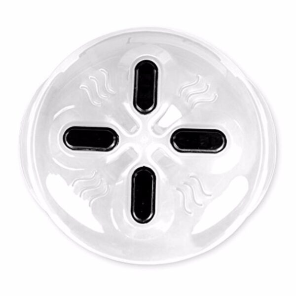 2018 Magnet Food Splatter Guard Microwave Hover Anti Sputtering Cover With Steam Vents Magnetic Splatter Lid 1