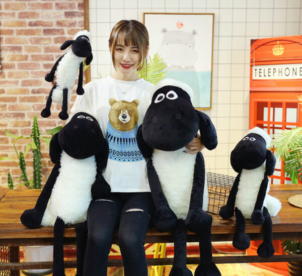 2018 hot 25 55cm sale Plush Toys Stuffed Cotton Animal Sheep Shaun Plush Dolls Valentine s 1