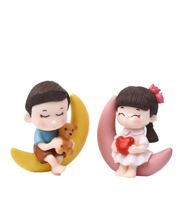 2pcs Set New Arrival Moon Couple PVC Romantic Figurines Craft Decorative Ornaments For Bonsai Home Table 1.jpg 640x640 1