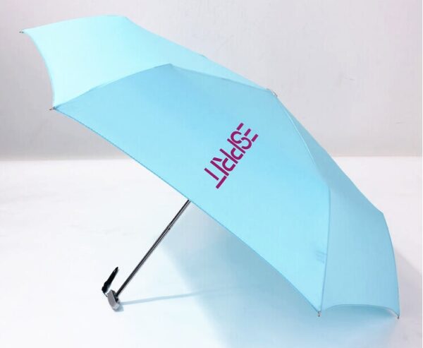 4 Colors Small Pocket Folding Pencil Umbrella Super Light Sunny and Rainy Prevention Guarda Chuva 1