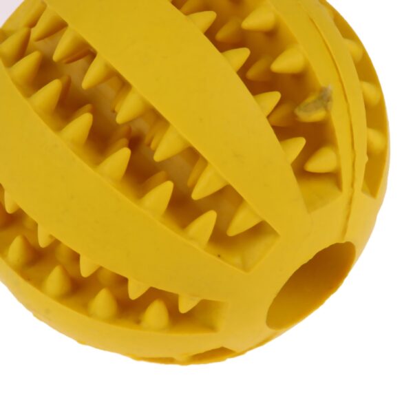 5 7 cm interaktivne gumene kuglice za pseće pse Kućni ljubimac Pas Mačka Štene Elastičnost Zubi Lopta Pas Žvakanje 5