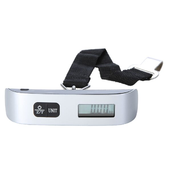 50kg 110lb Digital Electronic Luggage Scale LCD Display Portable Suitcase Scale Handled Travel Bag Weighting Hanging 5