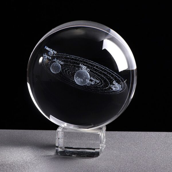 6CM Laser Gikulit Solar System Ball 3D Miniature Planets Model Sphere Glass Globe Ornament Home Decor 1.jpg 640x640 1