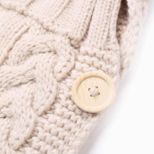 ARLONEET Baby Knit cotton Woolen Blanket Swaddle Wrap Envelope for Newborn Girls Boys Winter Sweater Sleeping 5