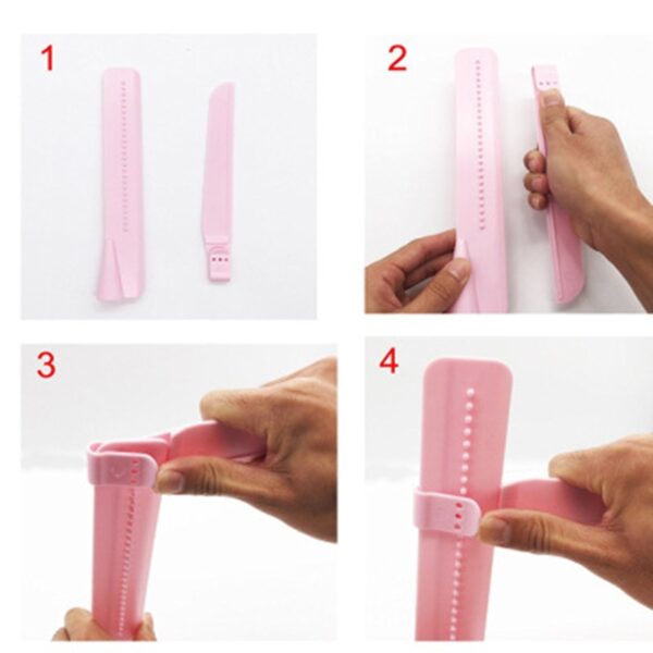 Adjustable Fondant Spatulas Cake Edge Smoother Scraper Cream Decorating DIY Bakeware Tableware Kitchen Cooking Tool 4