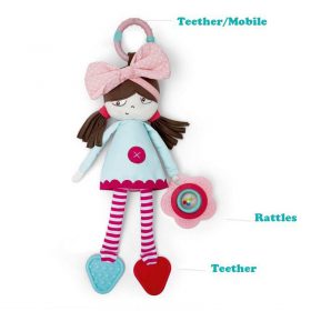 Baby Toys Plush Rattle Teether - image 2