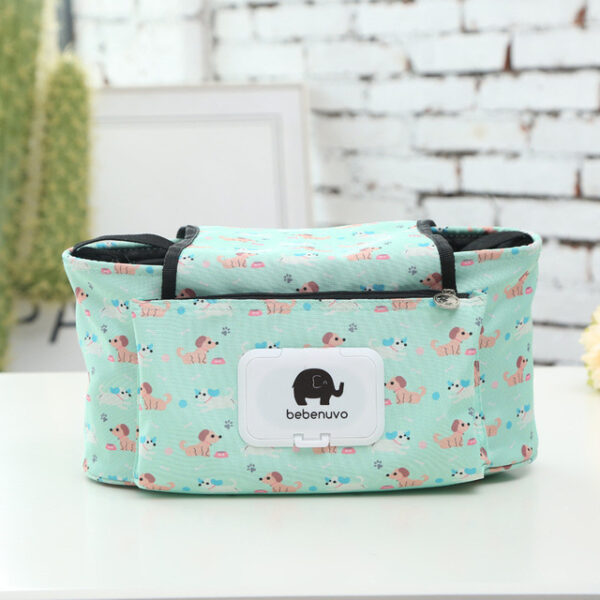 Baby Stroller Organizer Bag Mummy Diaper Bag Hook Baby Carriage Hanging Storage Bag Cartoon Folding Elephant 1.jpg 640x640 1