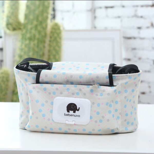 Baby Stroller Organizer Bag Mummy Diaper Bag Hook Baby Carriage Hanging Storage Bag Cartoon Folding Elephant 3.jpg 640x640 3