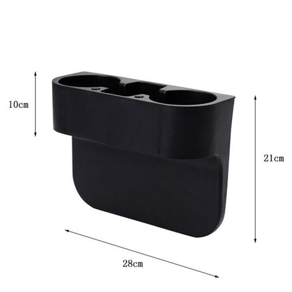 Car Cup Holder Interiör Car Organizer Bärbar Multifunktionell Auto Fordon Seat Cup Mobiltelefon Dryckeshållare 5