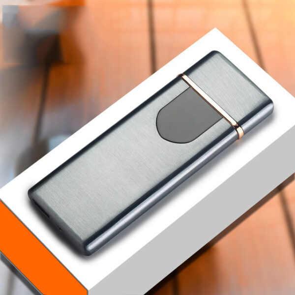 Charging lighter Touch induction windproof electronic ultra thin USB cigarette lighter custom Metal 6.jpg 640x640 6