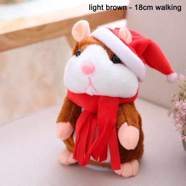 talking hamster christmas toy