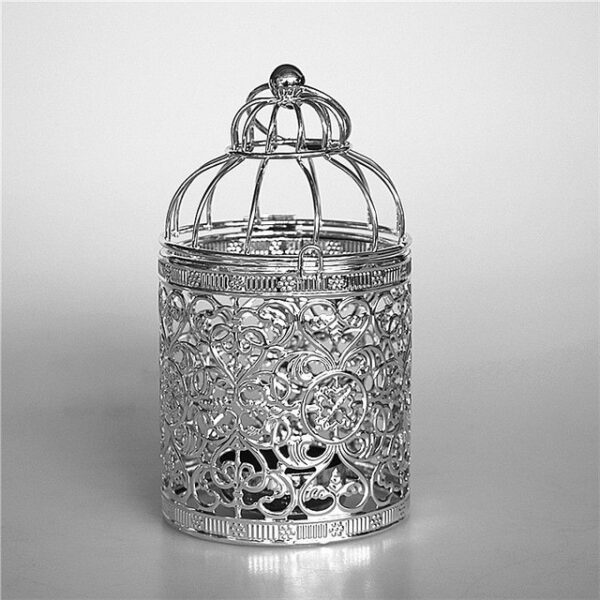 Калядныя ўпрыгажэнні для хатніх падсвечнікаў Падсвечнік Tealight Падвесны вясельны падсвечнік Vintage Fairy Wedding Decor 4.jpg 640x640 4