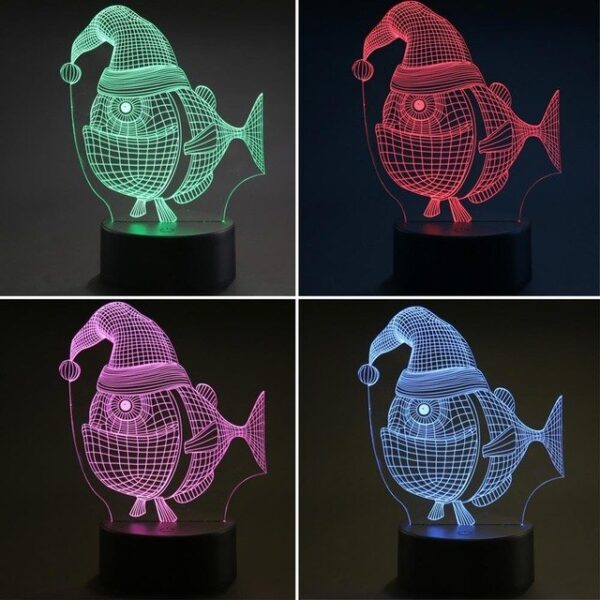 Christmas Tree LED 3D night lights Creative Ambient Light Desk lamp Home Lighting Bulbing Color change 2.jpg 640x640 2