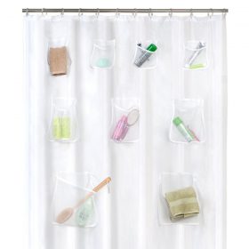 Bath Organizer Shower Curtain - image 2