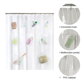 Bath Organizer Shower Curtain - image 1