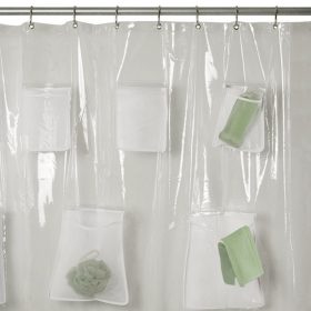 Bath Organizer Shower Curtain - image 5