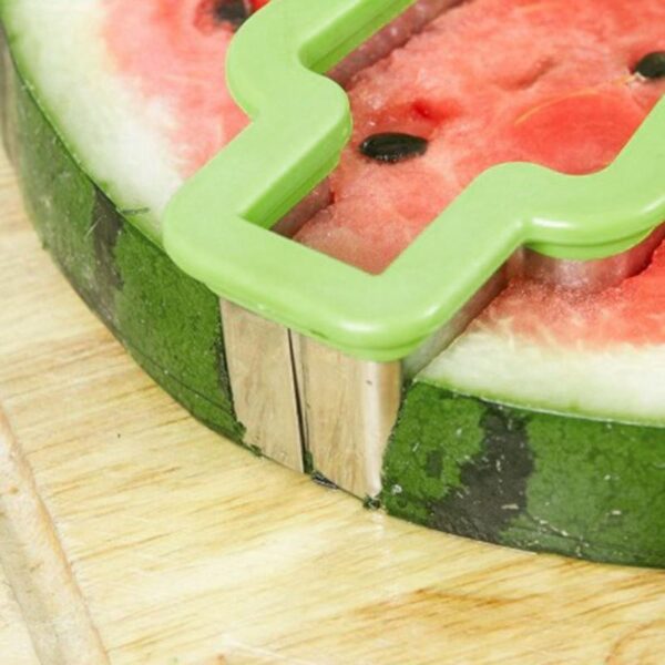 Creative Watermelon Slicer Stainless Steel Ice Cream Popsicle Model Pineapple Melon Cutter Kids DIY Fruit Tools 2