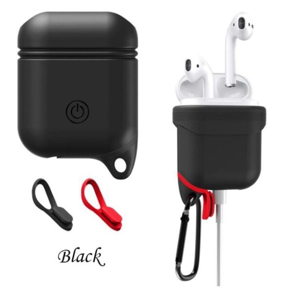 DOITOP Soft Silicone Cover For Apple Airpods Waterproof Shockproof Protector Case Sleeve Pouch For Air Pods 3.jpg 640x640 3
