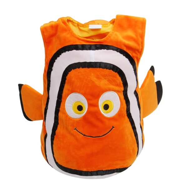 Deluxe Adorable Child Clownfish From Pixar Animated Film Finding Nemo Little Baby Fishy Halloween Cosplay Costume 1