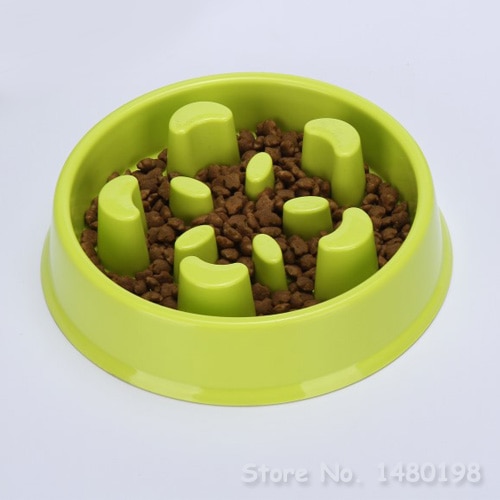 E Buy Online Interactive Flower Pet Fun Feeder Dog Cat Food Slow Bowl Puppy Anti