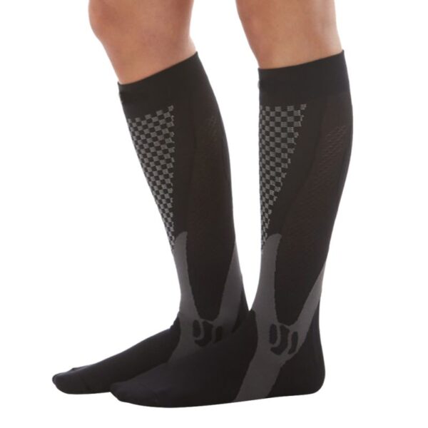 EFINNY Men Women Leg Support Stretch Compression Socks Below Knee Socks 1