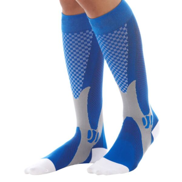 EFINNY Men Women Leg Support Stretch Compression Socks Below Knee Socks 2
