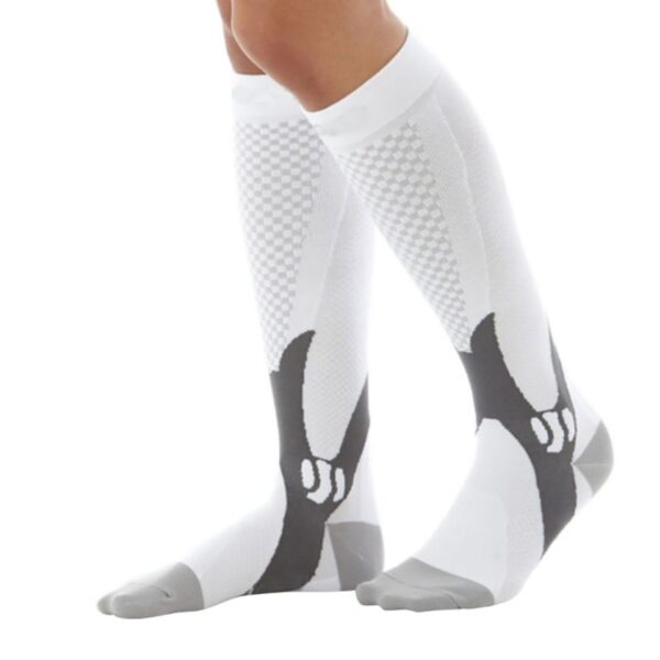 EFINNY Men Women Leg Support Stretch Compression Socks Below Knee Socks 5