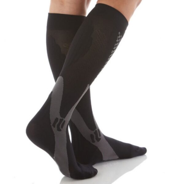 EFINNY Kalalakin-an Babaye Suporta sa Bati sa Stretch Compression Socks Ubos sa Knee Socks