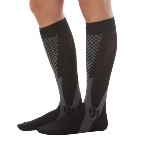 EFINNY Men Women Leg Support Stretch Compression Socks Below Knee