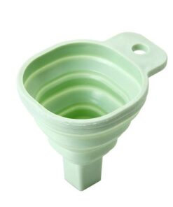 ERMAKOVA Collapsible Funnel Silicone Foldable Funnel for Water Bottle Hopper Foldable Kitchen Funnel for Liquid Powder.jpg 640x640