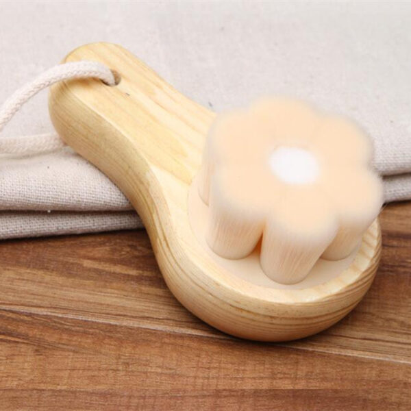Face Washing Brush Deep Cleaning Flower Shape Blackhead Remover Face Cleaner Tool Exfoliating Massage Facial Cleaning 1