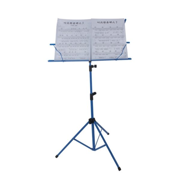 Foldable Sheet Music Tripod Stand Holder Lightweight with Water resistant Carry Bag for Violin Piano