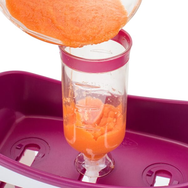 Food grade PP Infant Baby Feeding Food Squeeze Station Toddler Fruit Maker Dispenser Homemade 3 Food 4