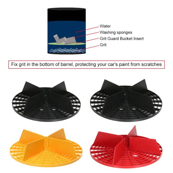 Grit Guard Bucket Insert Car Wash Tool Separate Dirt While Washing Car Prevent Your Car from 1