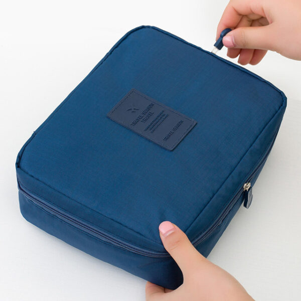 HMUNII Zipper Man Women Makeup bag nylon Cosmetic bag beauty Case Make Up Organizer Toiletry bag 2.jpg 640x640 2