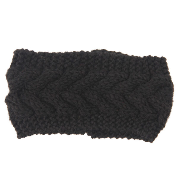 High Quality New Women Beauty Fashion Flower Crochet Knit Knitted Headwrap Headband Ear Warmer Hair Muffs 4