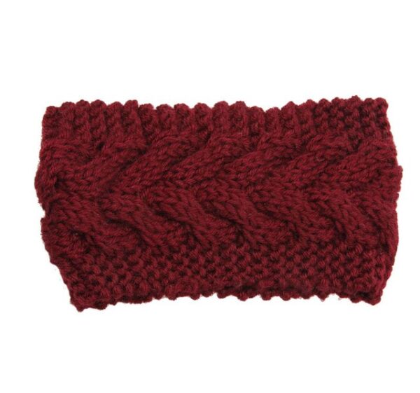 High Quality New Women Beauty Fashion Flower Crochet Knit Knitted Headwrap Headband Ear Warmer Hair