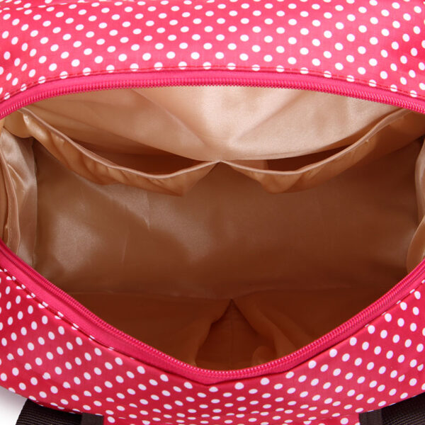 Velika torba za pelene Višenamjenska torba za pelene s jastučićem za presvlačenje za bebe Vodootporna trajna elegantna 5