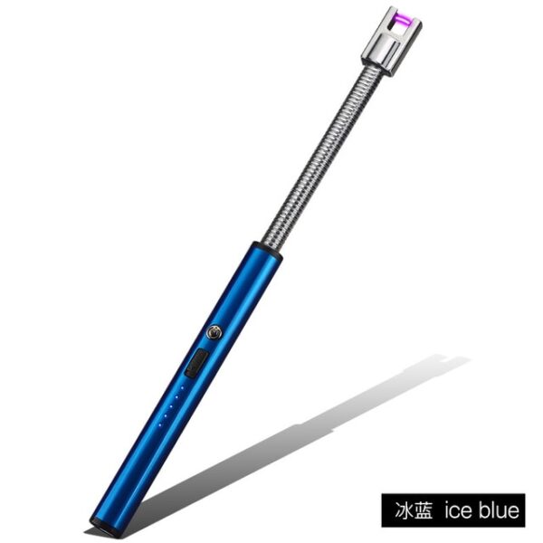 Duži fleksibilni upaljač za plazma luk LED zaslon baterije USB električni upaljač Kuhinjski upaljač za roštilj 12.jpg 640x640 12