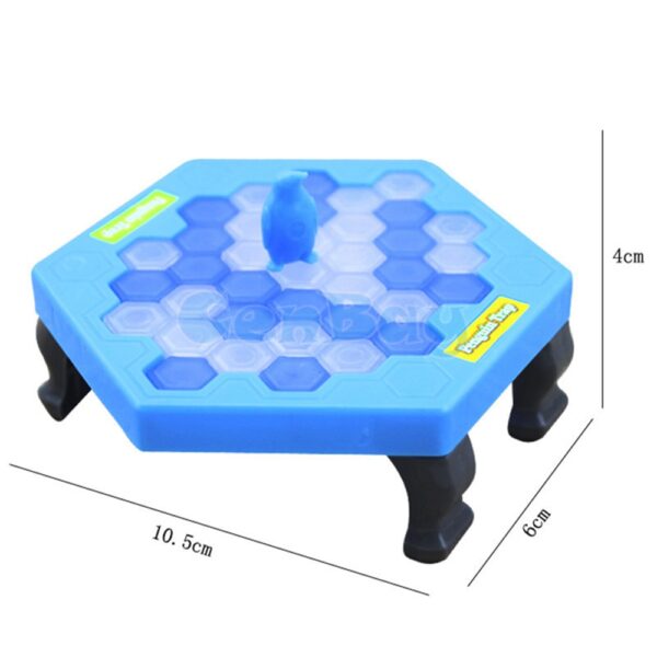 MINI Glacio Rompo Savu La Pingvenan Familion Amuza Ludo Pingvenkaptilo Aktivigi Amuza Tabloludo Interaga 5