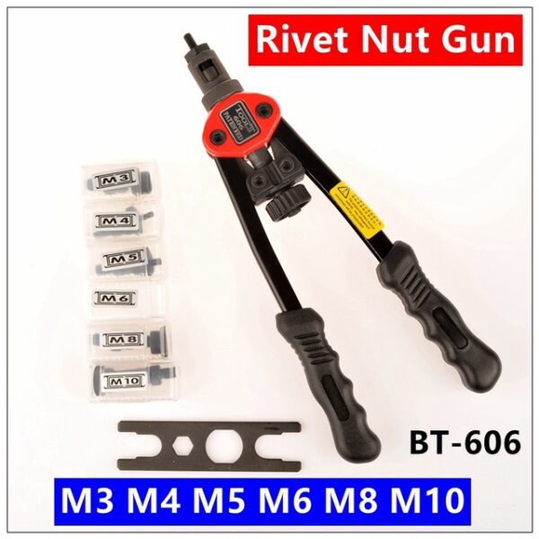 Uirlis rivet Auto Gunna Riveter MXITA 12 Gunna Cnó Dall Rivet Lámh Trom INSER NUT Uirlis 1.jpg 640x640 1