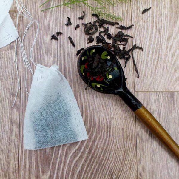 Many size 2 kinds of material Tea Bags Scented With String Heal Seal Filter Paper for 5