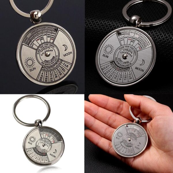 Mini Perpetual Calendar Keychain