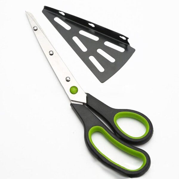 Mutifunctional Pizza Scissors Knife Stainless Steel Pizza cutter Slicer Baking Toolsl Mga Gamit sa Kusina 1